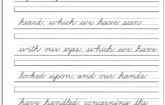 Math Worksheet : Tremendous English Cursive Writing Practice