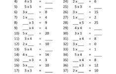 Multiplication Worksheets Grade 3 Coloring | Multiplication