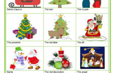 Prepositions - Christmas - English Esl Worksheets For