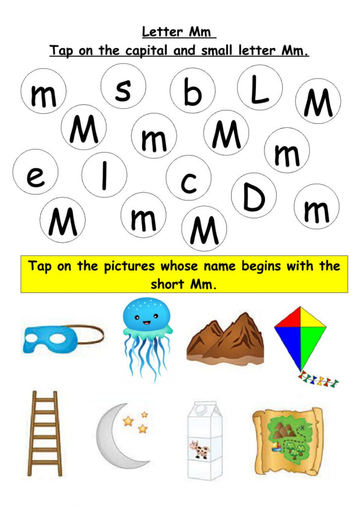 Letter Mm Worksheets