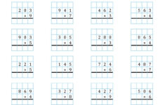 The 3-Digit1-Digit Multiplication With Grid Support (A