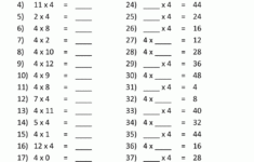 Times Table Tests - 2 3 4 5 10 Times Tables | Math Practice