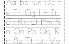 Traceable Alphabet Free Printable Letter Worksheets