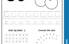 Writing Letter C. Worksheet. Writing A-Z, Alphabet