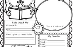 Free Printable All About Me Worksheet Modern Homeschool