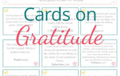 Free Printable Bible Verse Cards On Gratitude Laura Sue Shaw