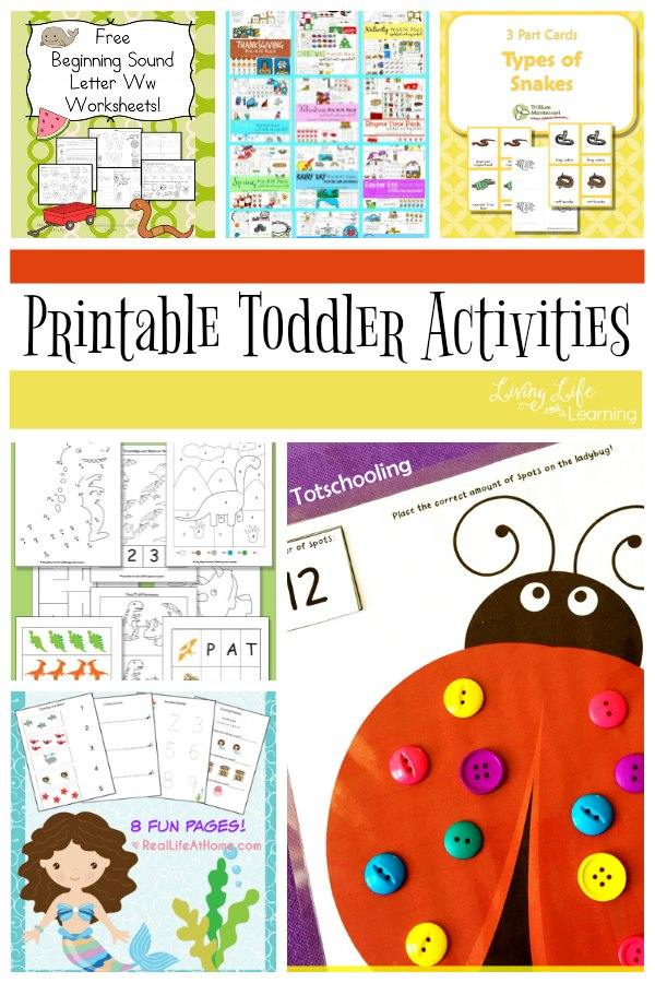 Printable Toddler Activities AlphabetWorksheetsFree com