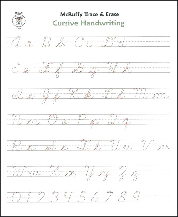 2nd Grade Handwriting Worksheets