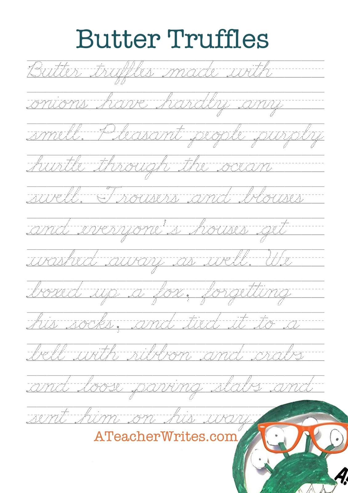 Handwriting Worksheets Ks2 AlphabetWorksheetsFree