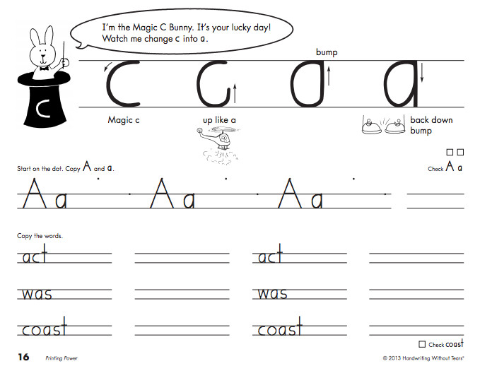 Handwriting Without Tears Worksheets 2nd Grade AlphabetWorksheetsFree 