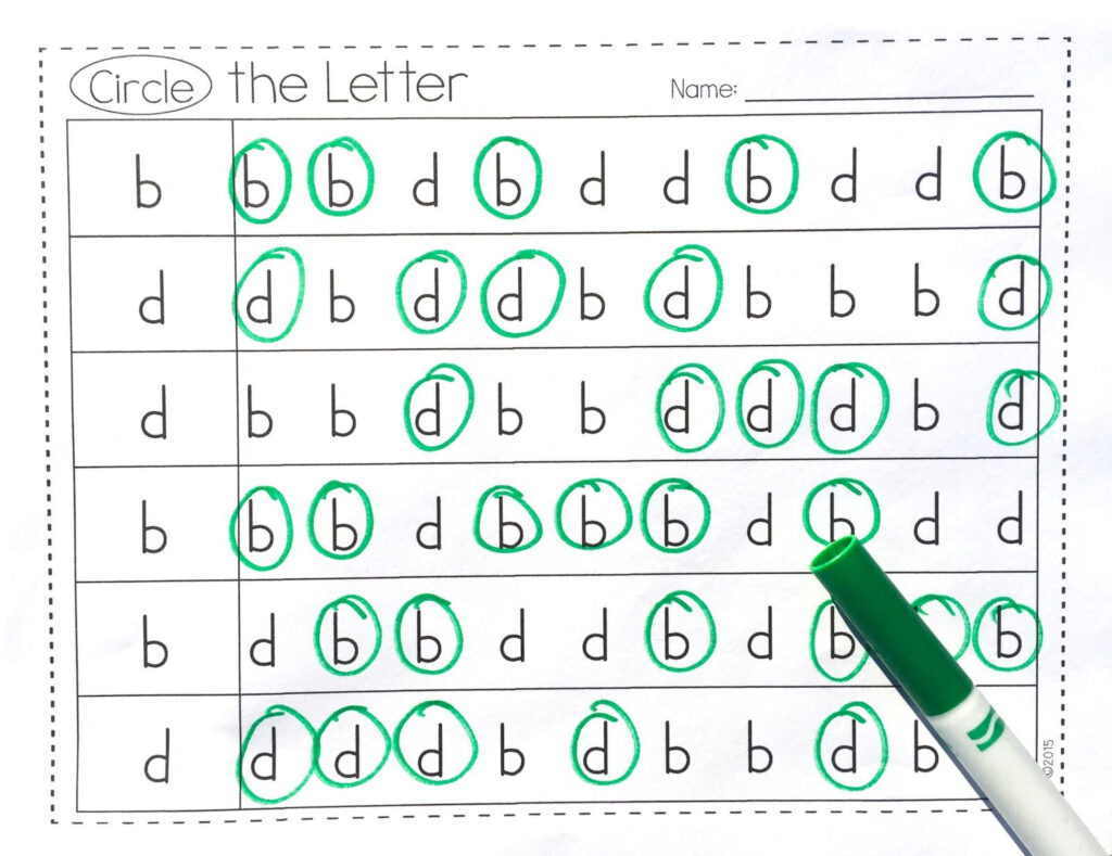 Handwriting Sheets B And D AlphabetWorksheetsFree