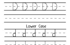 Letter D Practice Handwriting Downloads 123ABC TV