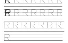 Letter R Handwriting Practice Worksheet Have Fun Teaching