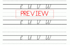 NSW Foundation Font Handwriting Sheets