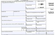 1099 Form 2021 Printable MISC INT DIV R G