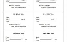 19 Sample Printable Raffle Ticket Templates PSD Ai