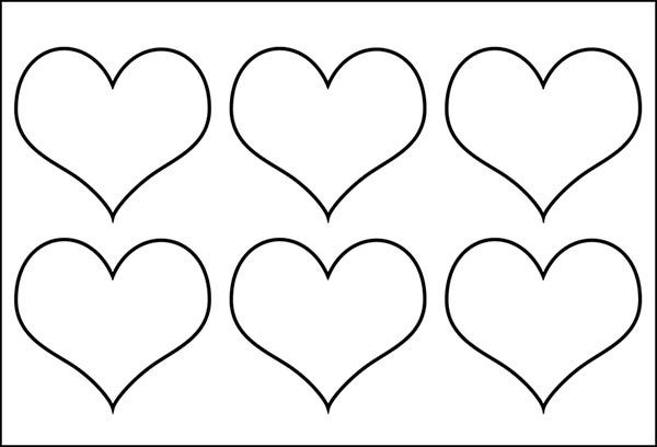 25 Heart Template Printable Heart Templates Free 