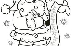 Easy Christmas Coloring Pages For Kids At GetColorings