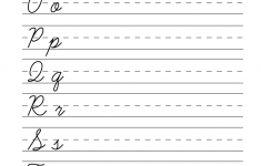 Easy Cursive Writing Worksheet Worksheets Worksheets