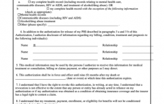 Fillable Hipaa Privacy Authorization Form Printable Pdf