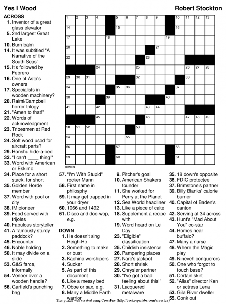 Free Easy Printable Crossword Puzzles For Adults Uk AlphabetWorksheetsFree