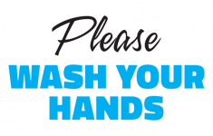 Free Please Wash Your Hands Printable Sign Template