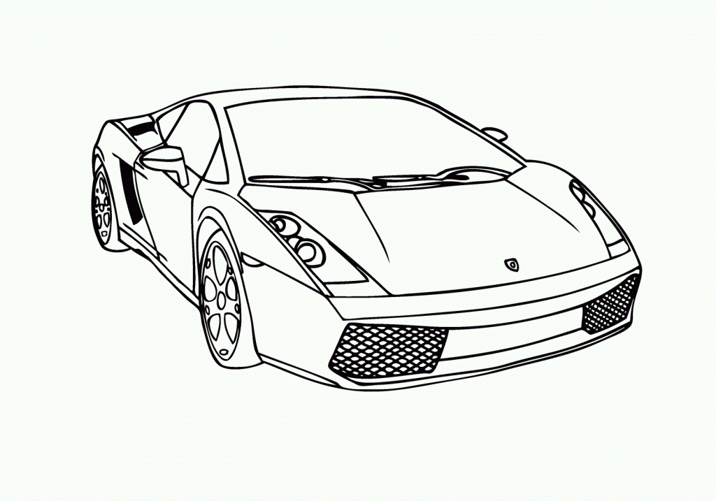 Download Free Printable Race Car Coloring Pages For Kids | AlphabetWorksheetsFree.com