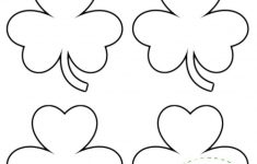 Free Printable Shamrock Templates In Small Medium And