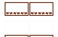 Free Printables Thanksgiving Place Cards Home Cooking