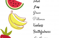 Fruit of the spirit printables 1 pic