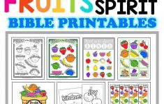 Fruit Of The Spirit Printables Christian Preschool