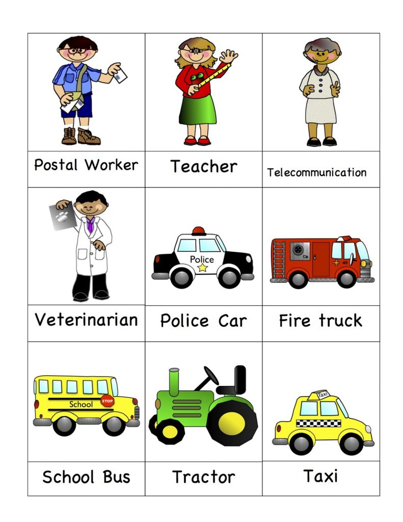 Free Community Helpers Printables AlphabetWorksheetsFree