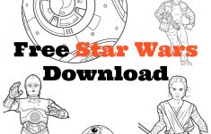 MEGA Star Wars Free Coloring Activity Kit Download