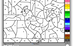 Paint By Numbers Colouring Pages page 2 Paint By