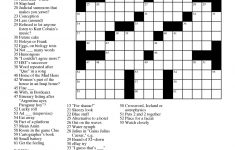 Printable Nea Crossword Puzzle Printable Crossword Puzzles