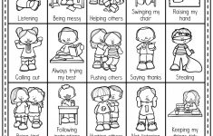 16 Being A Good Citizen Worksheet Kindergarten Chart