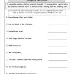 16 Best Images Of Create A Sentence Worksheets Printable