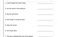 16 Best Images Of Create A Sentence Worksheets Printable