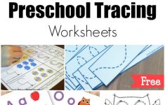 20 Free Preschool Tracing Worksheets