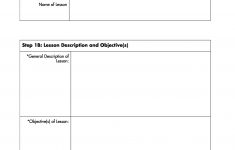 44 FREE Lesson Plan Templates Common Core Preschool Weekly