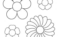 6 Best Paper Flower Templates Printable Free Printablee