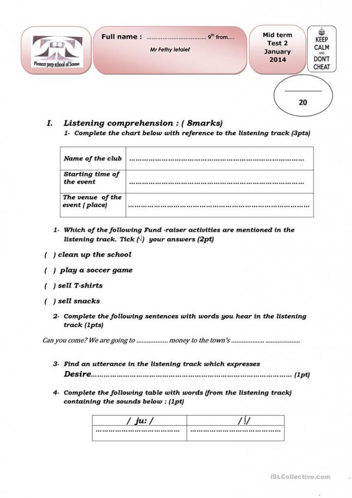 Year 9 English Worksheets Printable AlphabetWorksheetsFree