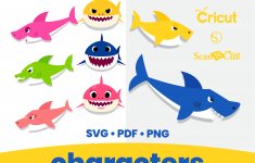 Baby Shark Printable Cut Files SVG PNG By