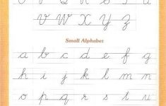 Capital Letters In Cursive Cursive Calligraphy Lowercase