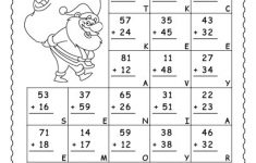 Christmas Addition Worksheet