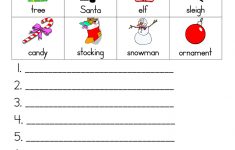 Christmas Alphabetical Order Worksheet Have Fun Teaching