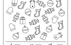 Christmas Counting Worksheet