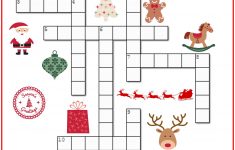 Christmas Crossword Puzzle Printable Thrifty Mommas Tips