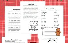 Christmas Language Arts Printable For Grade K 3