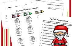 Christmas Language Arts Worksheets Packet For 1st 3rd Grade